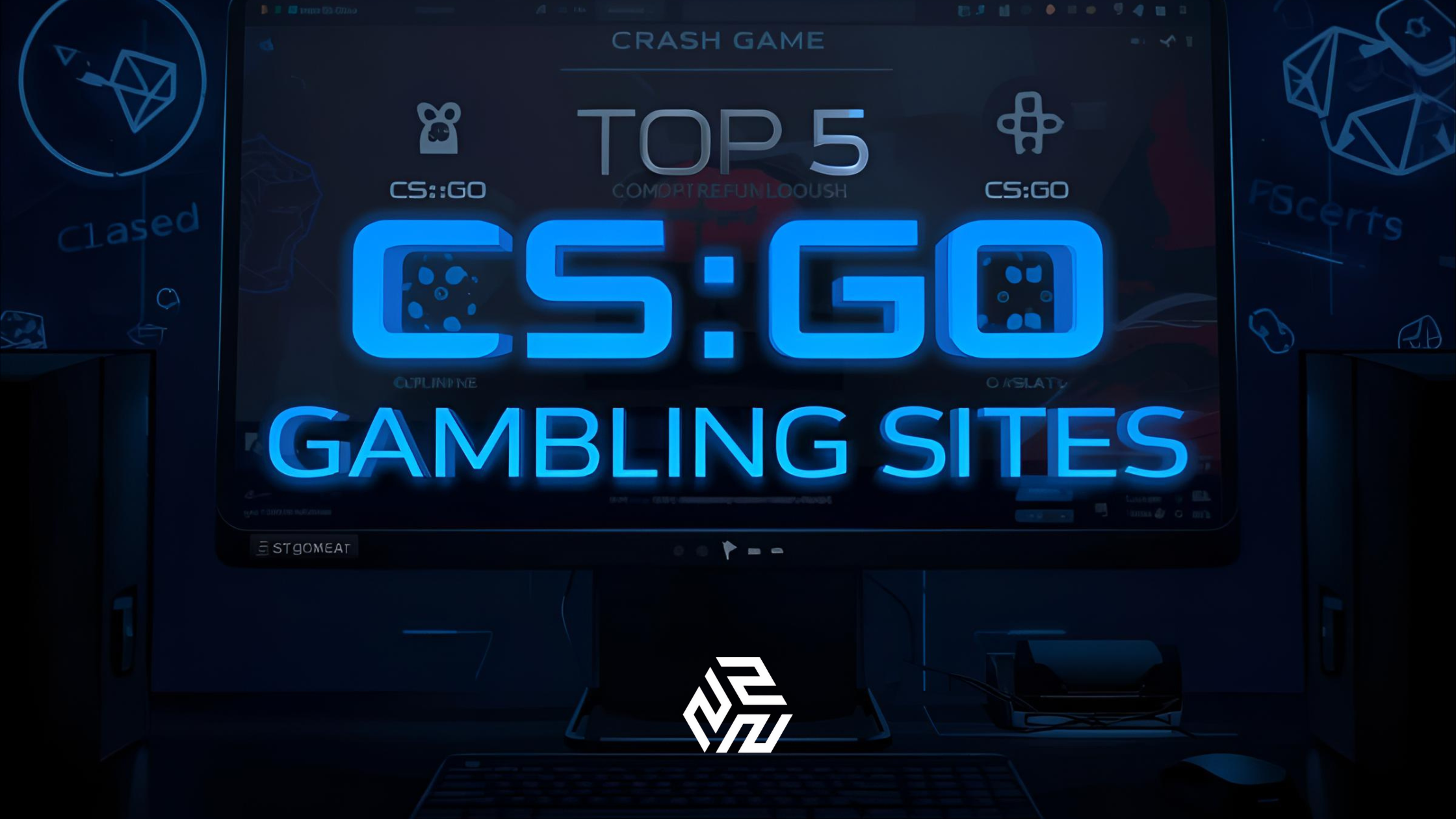 Top 5 CS:GO Gambling Sites in 2025 – Featured Image of online CS:GO casino interface