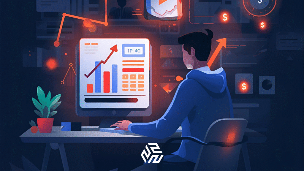 Visual representation of PPC advertising campaigns generating quick clicks and conversions.